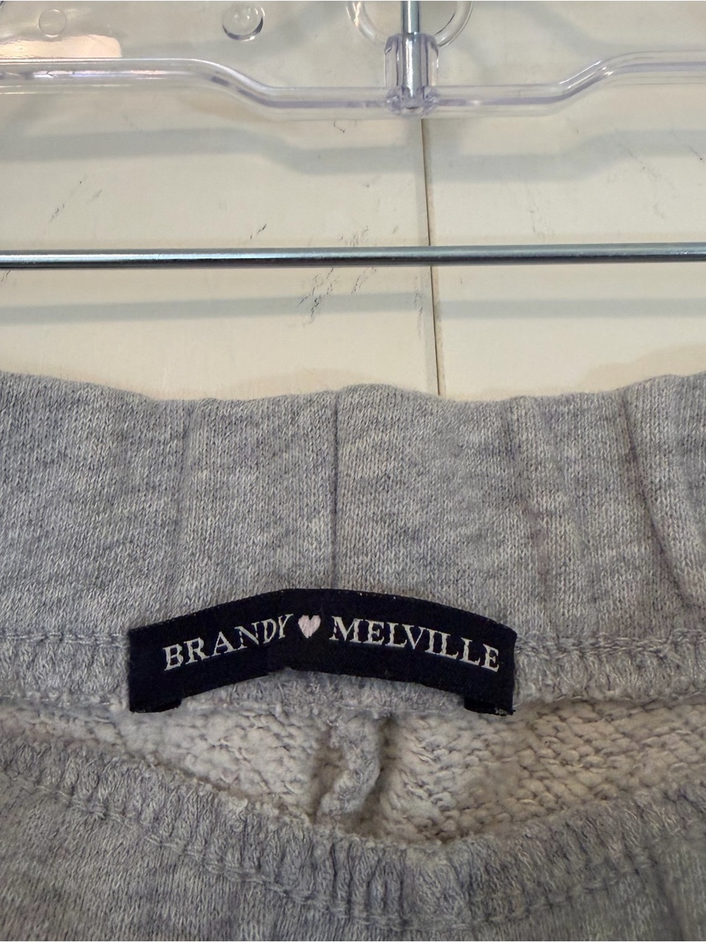 Brandy Melville Light Gray Rosa Sweatpants - Picture 3 of 3